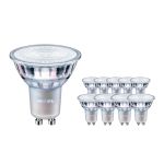 Mehrfachpackung 10x Philips Corepro LED Spot GU10 PAR16 4.6W 390lm 36D - 840 Kaltweiß | Ersatz für 50W