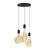Calex XXL Gold Fadenlampe Komplettset - Including 3 XXL Glühbirnes + Cordset Rund basis