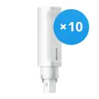 Mehrfachpackung 10x Philips Corepro PL-C LED 4.5W 475lm - 830 Warmweiß | Ersatz für 13W