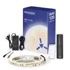 Noxion LED-Streifen Naga 5 Meter Komplettset - 24V - 120LEDs/m - 9.6W/m - 965 Tageslichtweiß | 8mm - IP20 - Höchste Farbwiedergabe - SMD2835