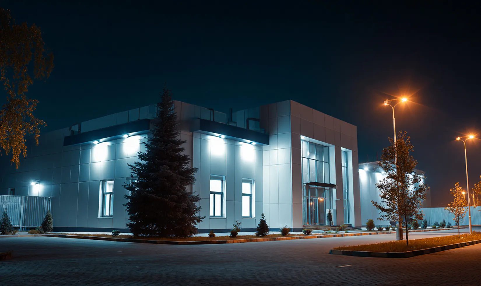 Außenbeleuchtung Fassade